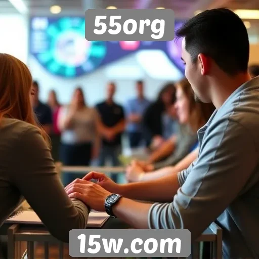 Experiência do usuário no 55org é avaliada